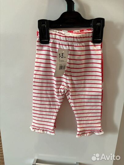 Комплект боди и штаны mothercare 56,62,68,74,80,86