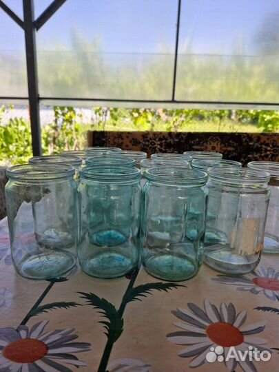 Банки стеклянные 3 литра, 1 литр, 0,7 л, 0,5 л