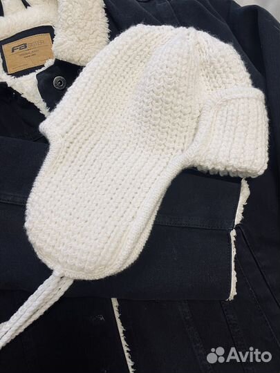 Шапка ушанка женская