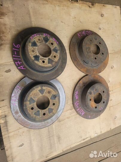 Задний тормозной диск nissan x-trail t31