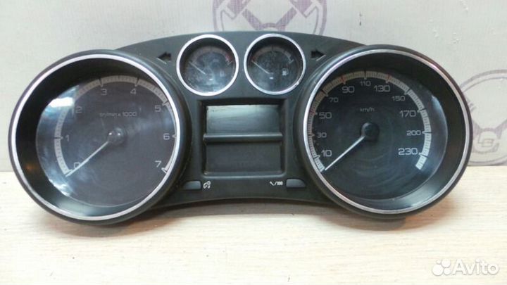 Панель щиток приборов Peugeot 308 T7 5FS 2010