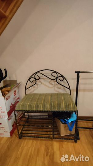 Обувница кованная в прихожую