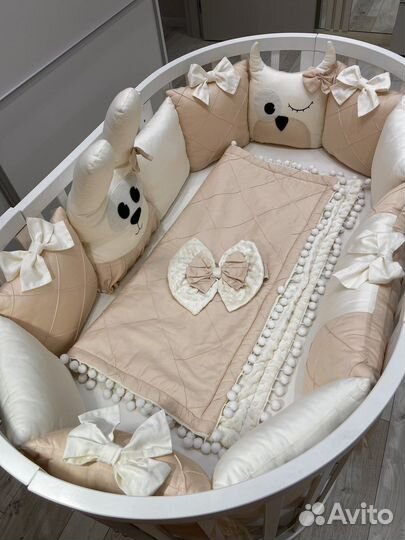 Постель детская / бортики в кроватку