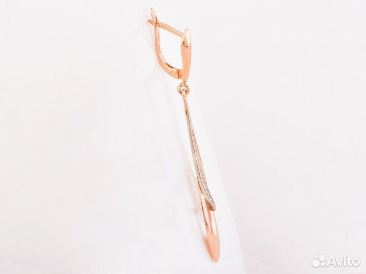 Серьги золотые