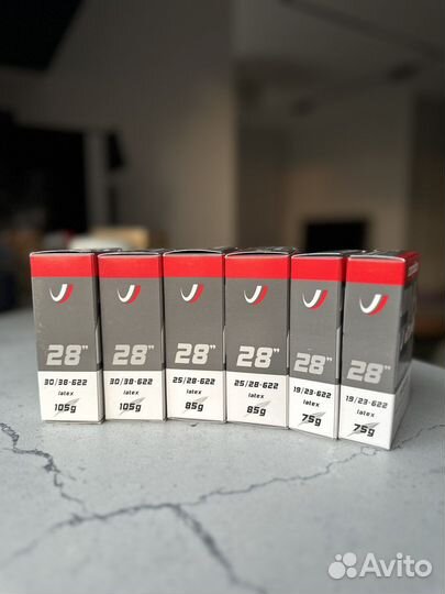 Камеры латексные vittoria 700c(622) 19/23м