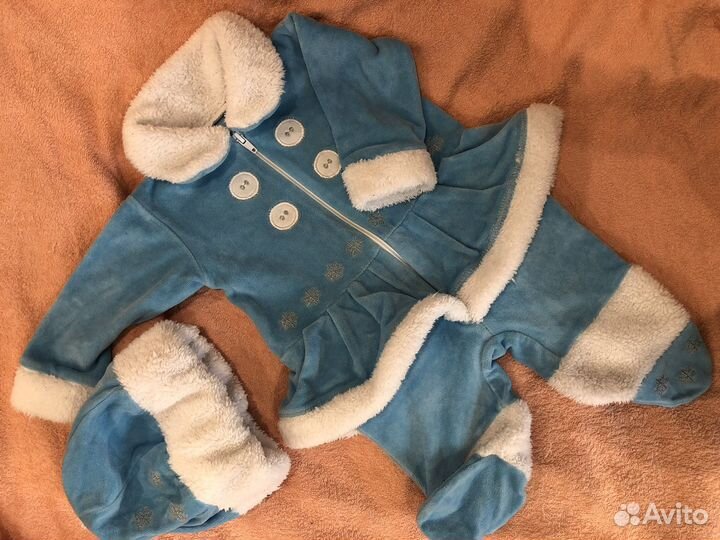 Новогодний костюм снегурочки