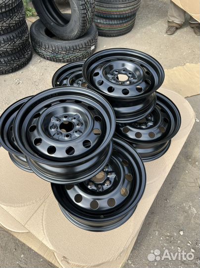 Диски новые на Ваз -R14 тзск(blaсk)