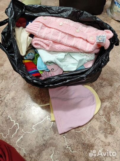 Детская одежда для девочек пакетом