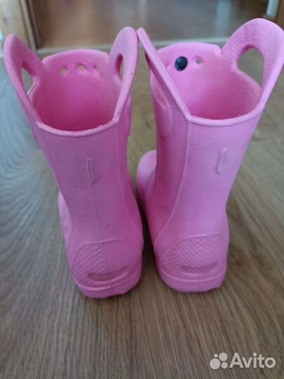 Детские резиновые сапоги 22 23 размер