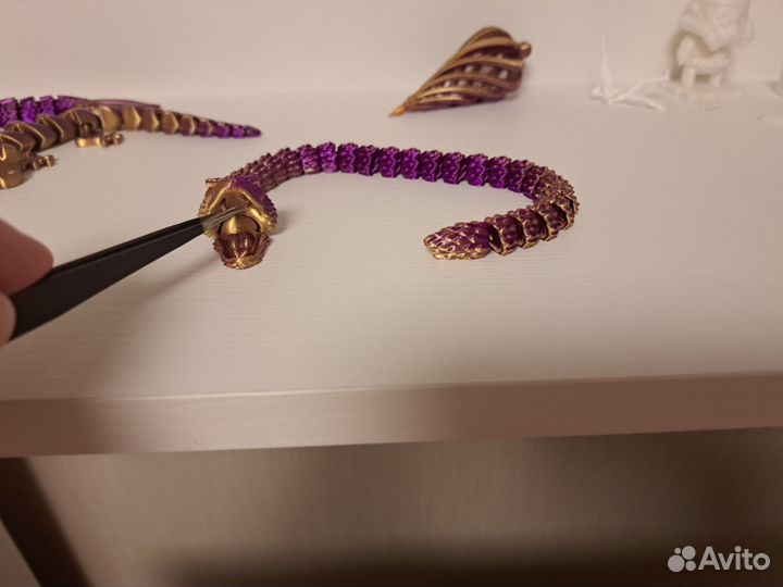 Игрушка змея символ 2025 года