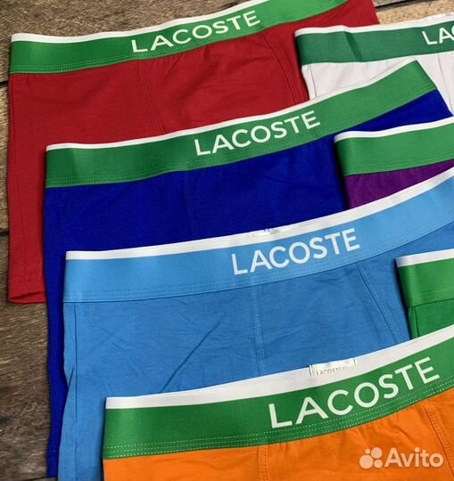 Трусы мужские боксеры lacoste