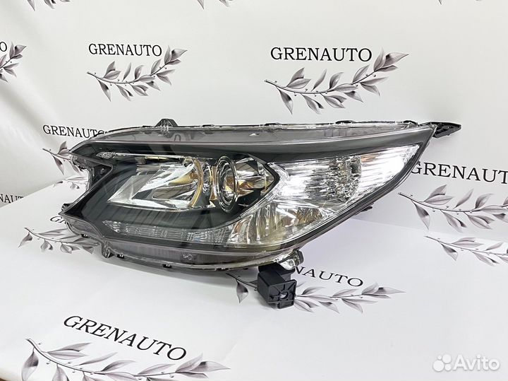 Фара левая галоген Honda Crv4 2012-2015 с LED дхо