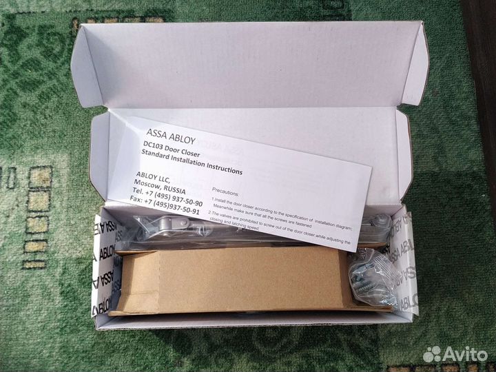 Доводчик дверной Assa Abloy DC103