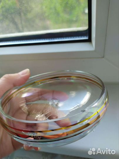 Конфетница, вазы, хрусталь СССР, ГДР