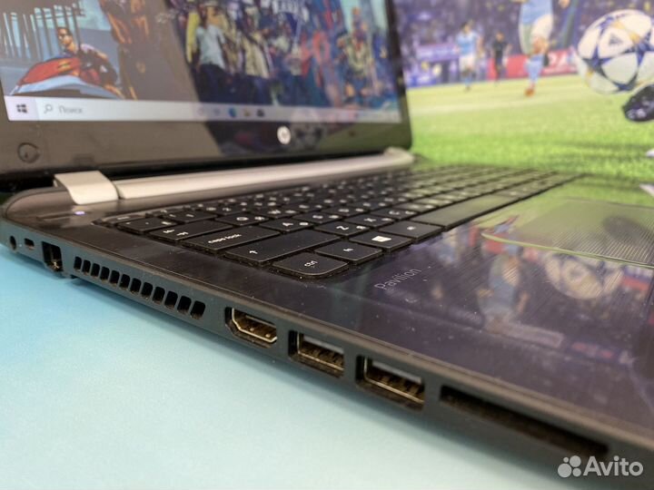 Игровой Ноутбук HP AMD A10/2 видеокарты/SSD/6gb