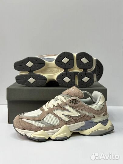 Кроссовки New Balance 9060 Brown White