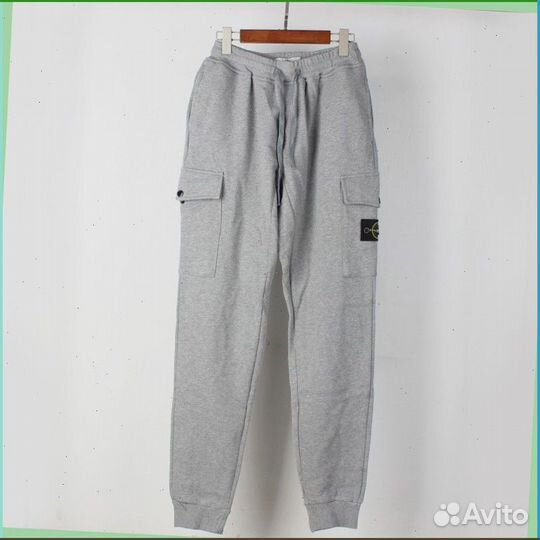 Широкие карго штаны Stone Island (качество lux)