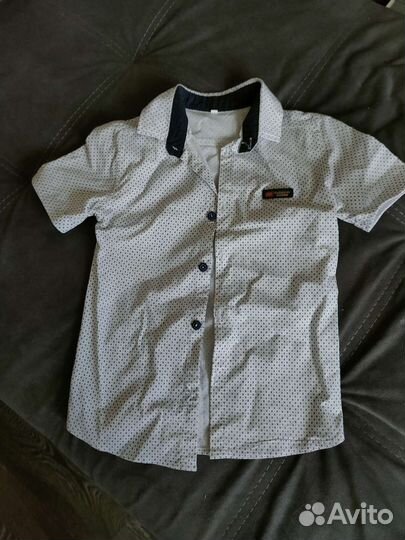 Рубашка для мальчика 104 110