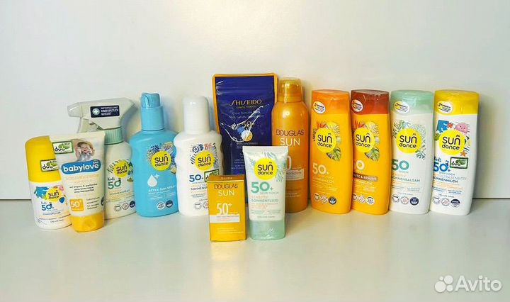 Спф shiseido, douglas, dm, sun dance