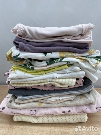 Вещи пакетом на девочку 68 74