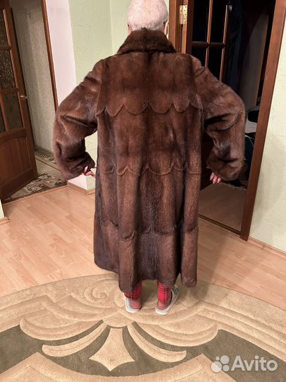 Шуба норковая поперечка 48 50