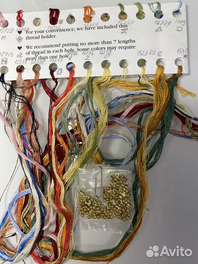 Остатки набора Dimensions новогодние орнаменты