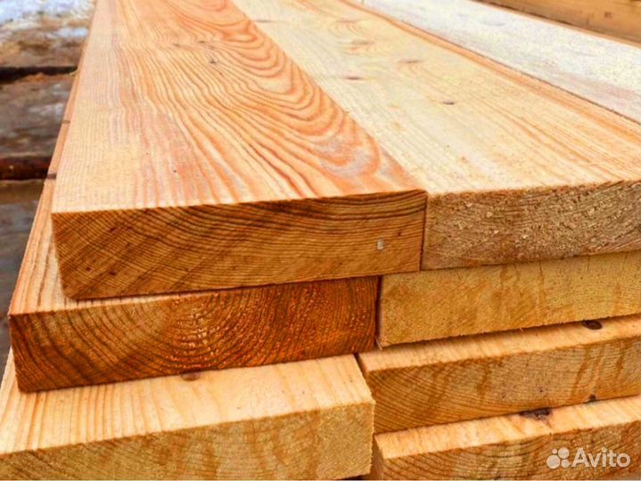 Доска от производителя 50х150х6000мм, сосна, опт