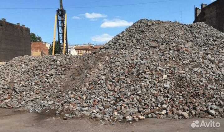 Вторичный щебень с доставкой
