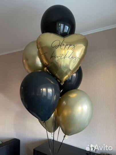 Воздушные шары цифры на день рождения