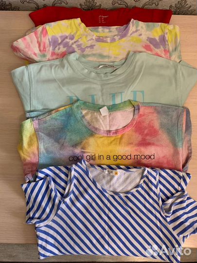 Вещи пакетом 18шт для девочки