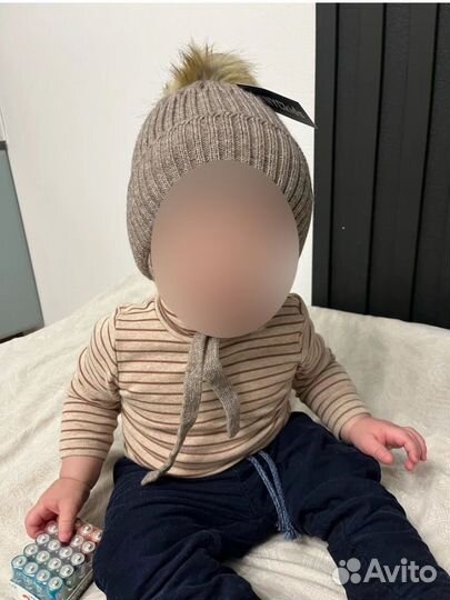 Зимняя шапка и снуд (новые)