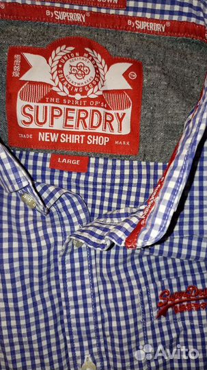 Рубашка SuperDry L мужская