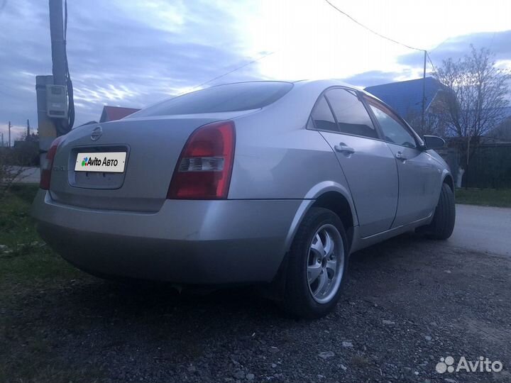 Nissan Primera 2.0 CVT, 2002, 243 000 км