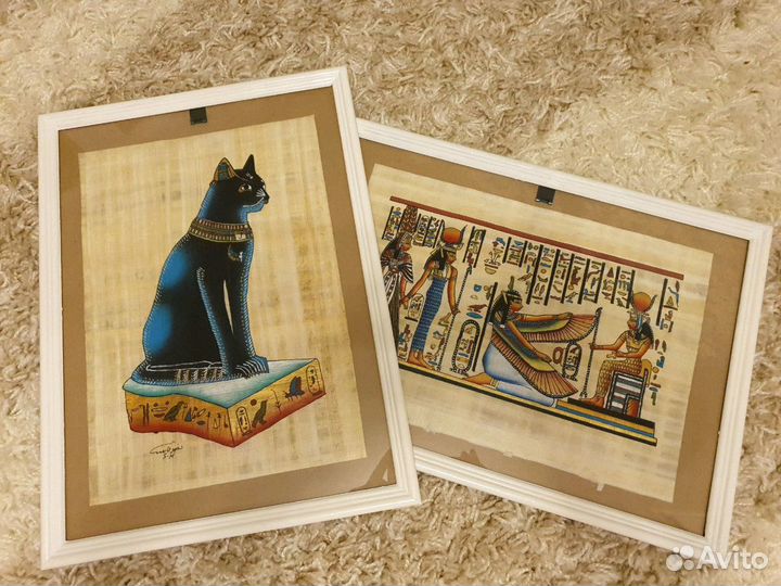 Папирус в рамке