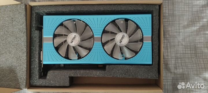 Видеокарта rx580 8gb sapphire nitro