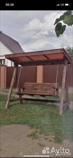 Садовые качели новые