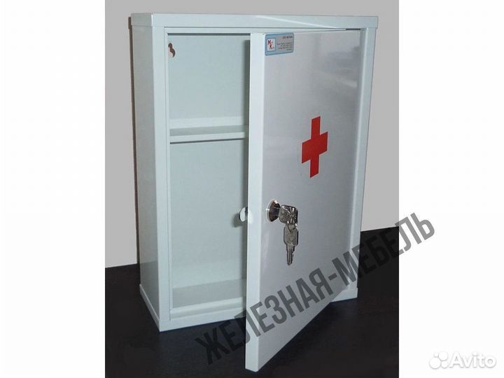 Аптечка настенная металлическая ау-1