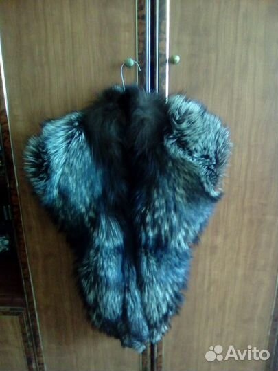 Шикарный Воротник из чернобурки