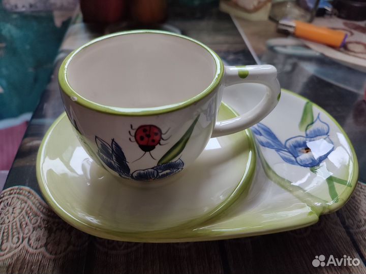 Чашка с блюдцем