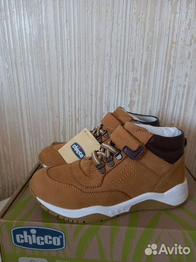 32 новые демисезонные ботинки Chicco оригинал
