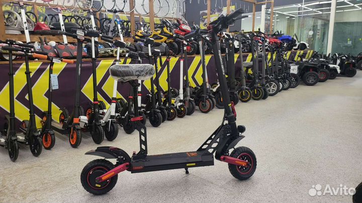 Электросамокат Kugoo G2Pro черный гарантия