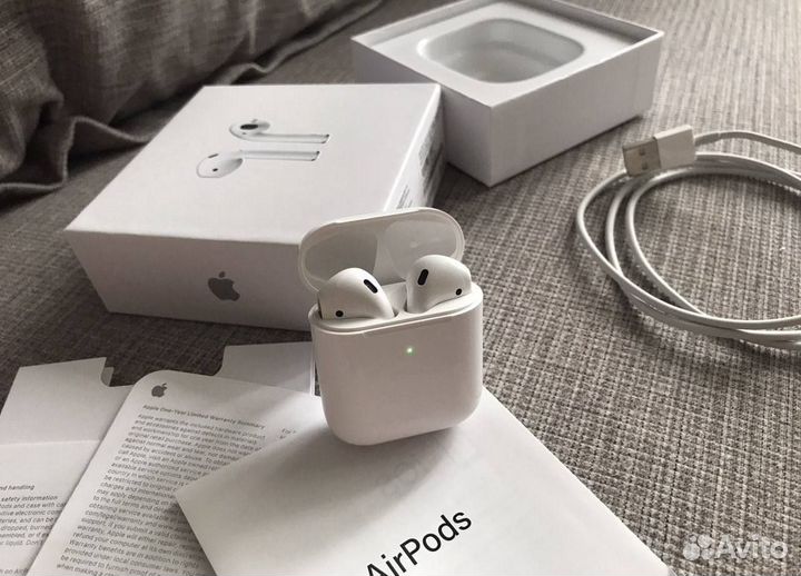 Airpods pro2 высокого качества + чехол в подарок