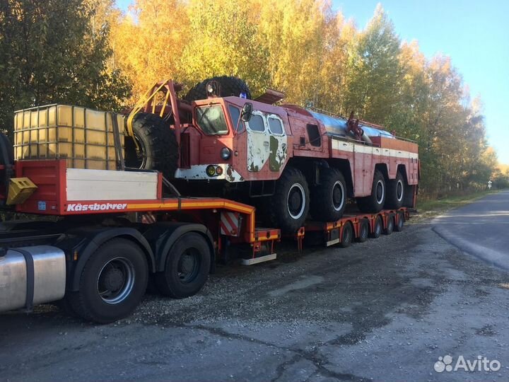 Перевозка негабаритных грузов по России от 20-80т