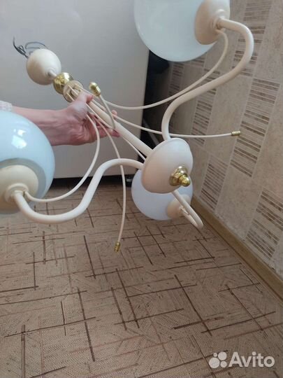 Люстра + запасной плафон