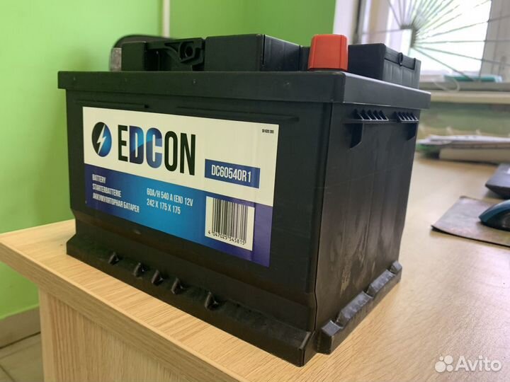 Акб 60 Ач Edcon