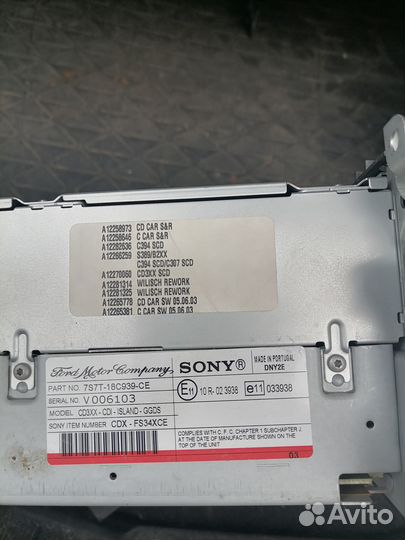 Магнитола для ford mondeo 4