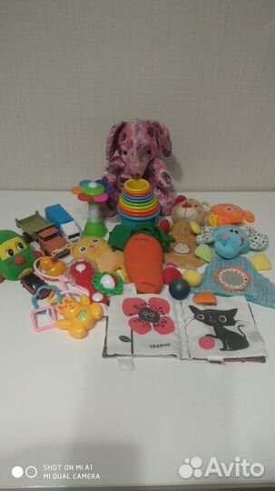 Игрушки пакетом от 0 до 3 лет