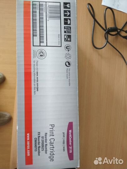 Картридж лазерный Xerox WC1319 013R00625 черный