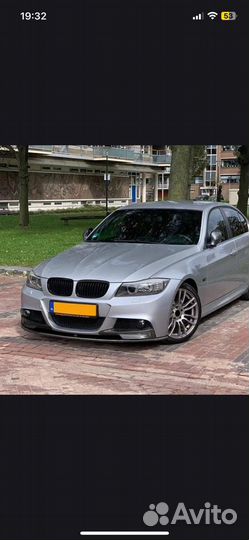 Накладки па бампер для bmw 3 series