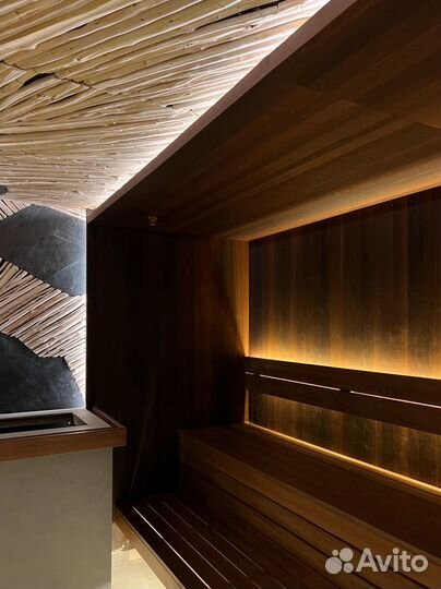 Сауна с бассейном